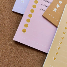 Afbeelding in Gallery-weergave laden, VIER VROLIJKE TO-DO BLOKJES 🌸☀️