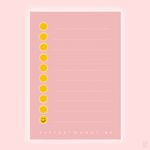 Afbeelding in Gallery-weergave laden, VIER VROLIJKE TO-DO BLOKJES 🌸☀️