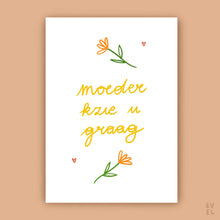 Afbeelding in Gallery-weergave laden, WILT GIJ MIJN KAART VOOR MOEDERDAG SCHRIJVEN 🙏🏻
