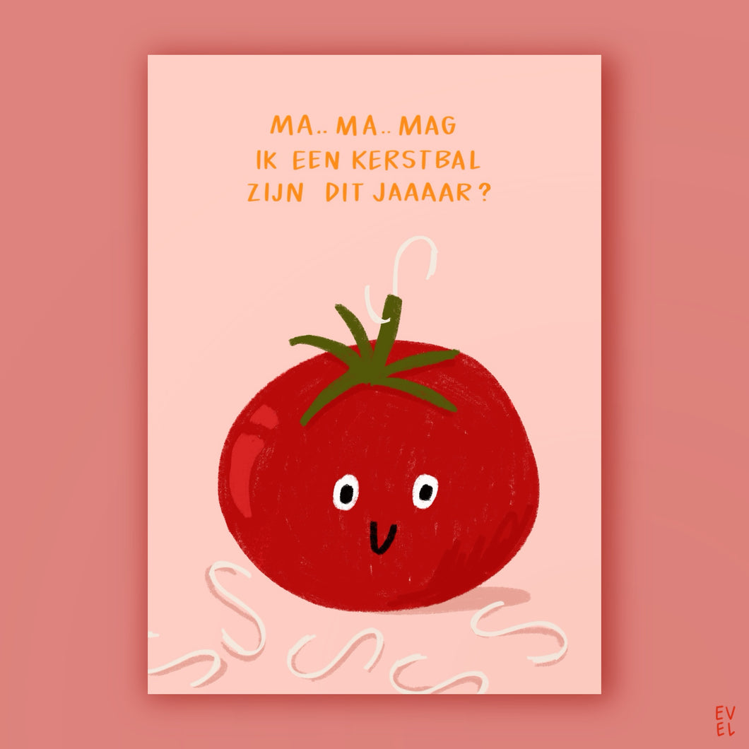 Kerst - tomaatje hahahaha 🍅