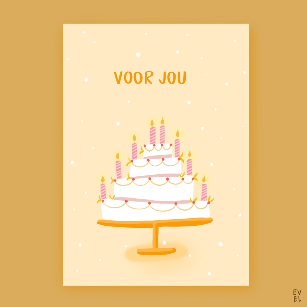 Taart voor jou!
