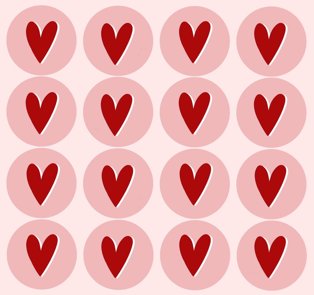 Hart stickertjes 🩷