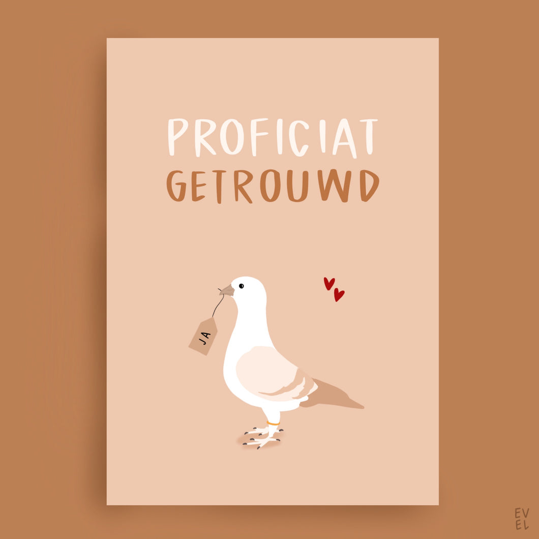 Getrouwd duifje!