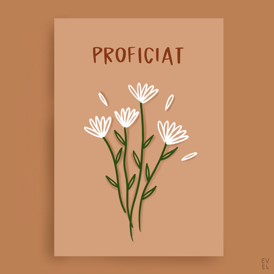 Proficiat met bloempjes!
