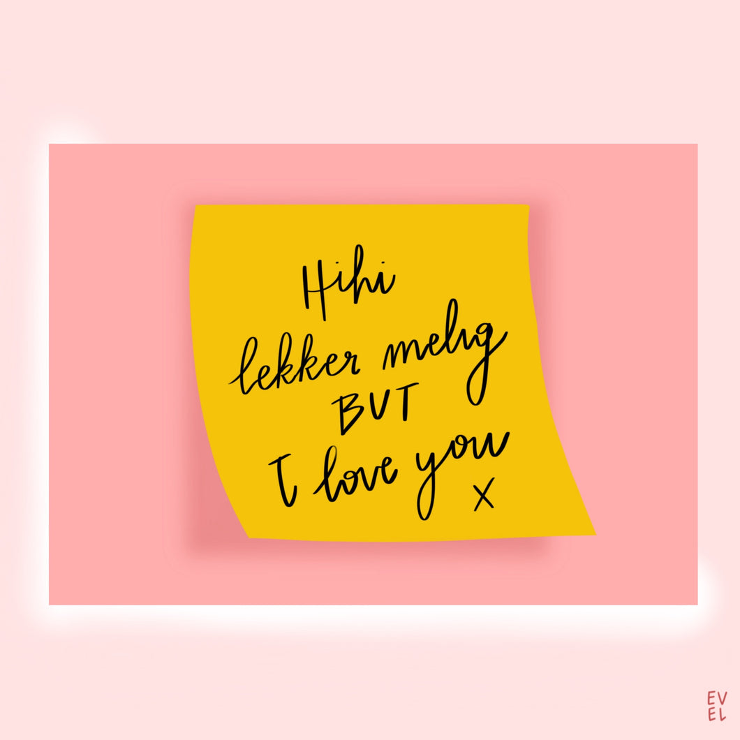 Post-itje loveyou