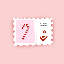 Afbeelding in Gallery-weergave laden, Zuurstokkie-postzegels (5 stuks) 🎄
