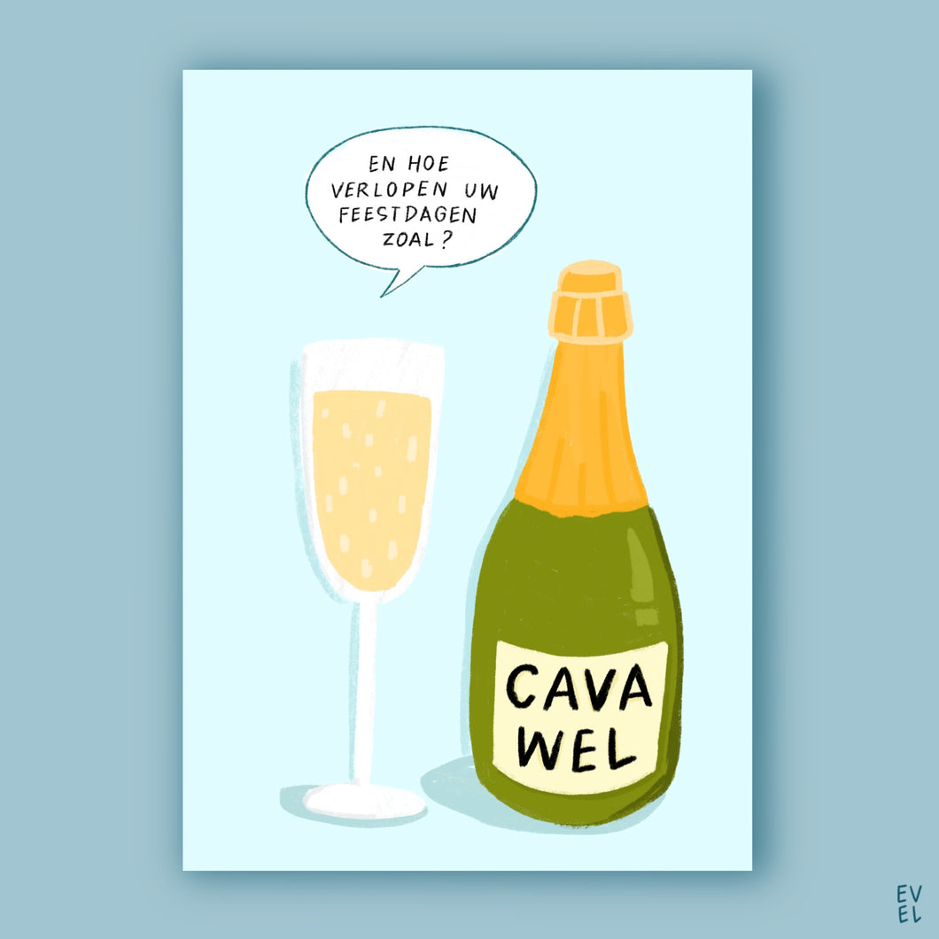 Cava wel met de feestdagen! 🍾🥂