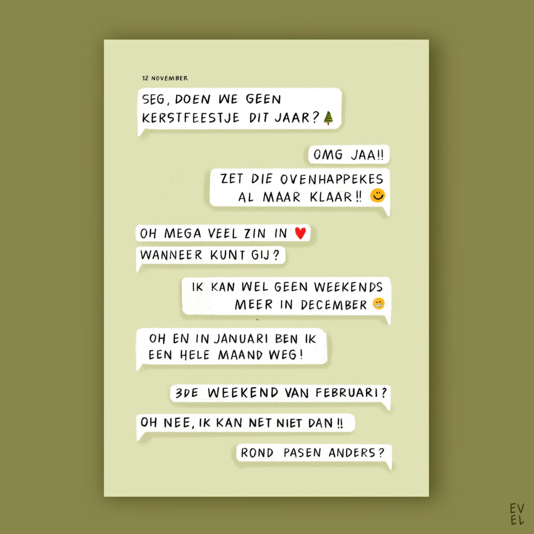 Binnenkort kerstfeestje? 📅