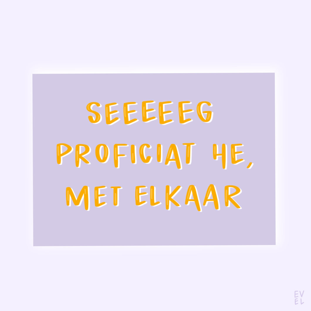 Proficiat met elkaar 💍