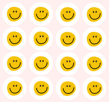 Afbeelding in Gallery-weergave laden, 😊 Happy smiley stickertjes 😊
