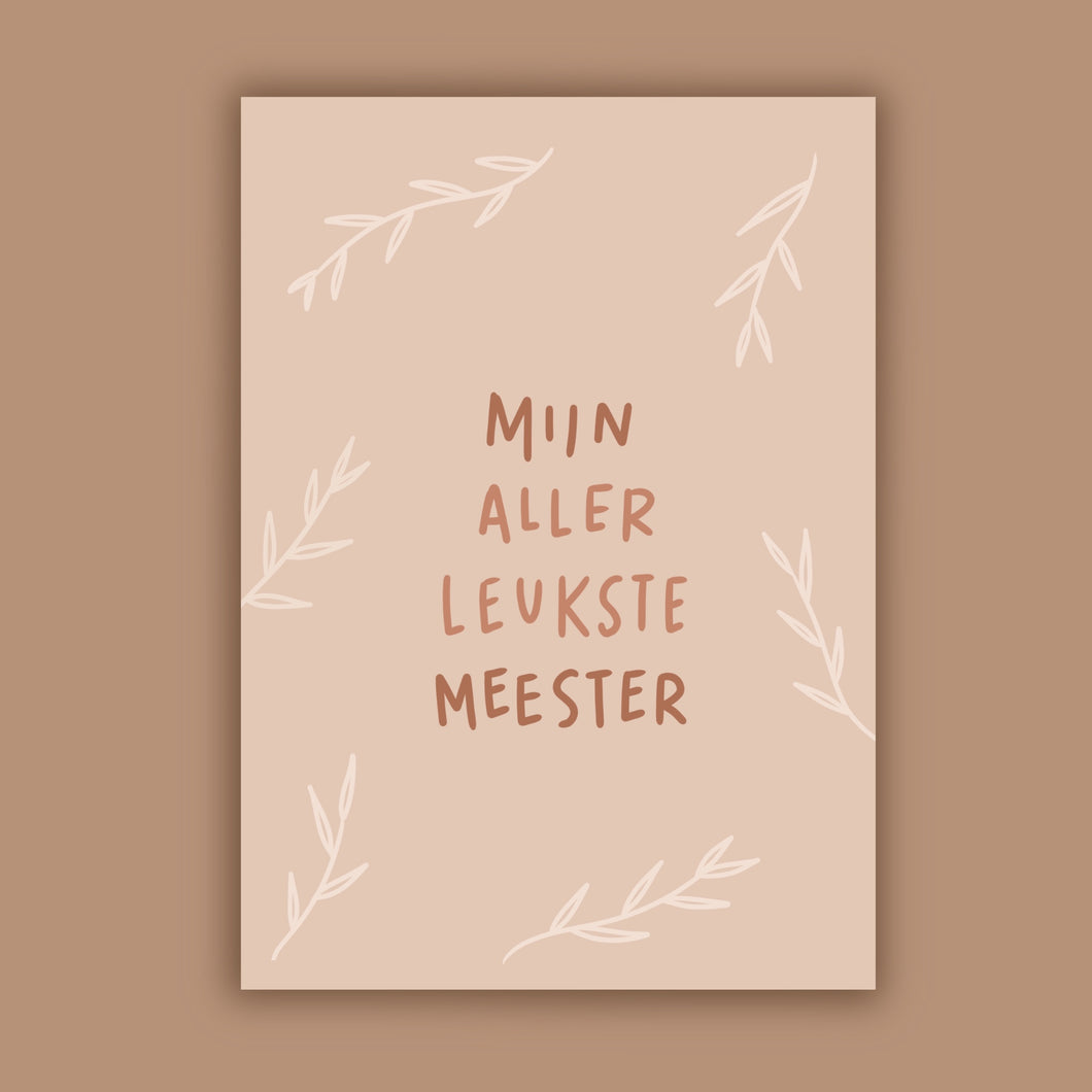 Leukste meester!