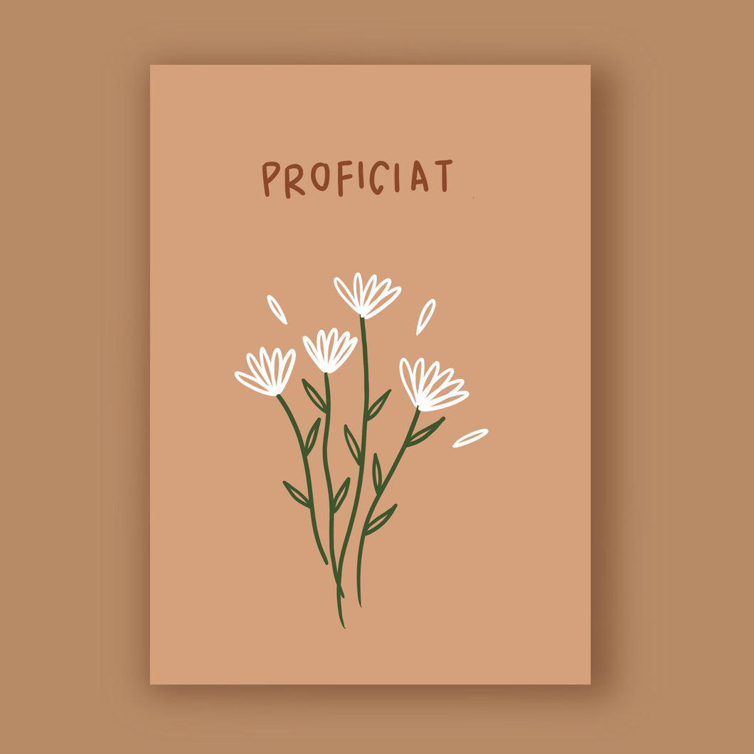Proficiat met bloempjes!